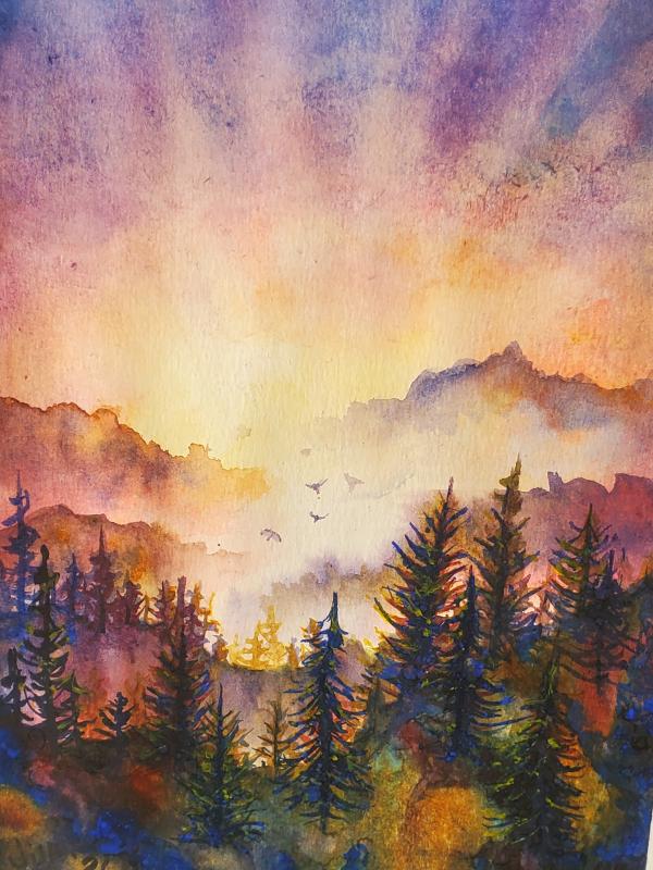 Glorious Mountain View 